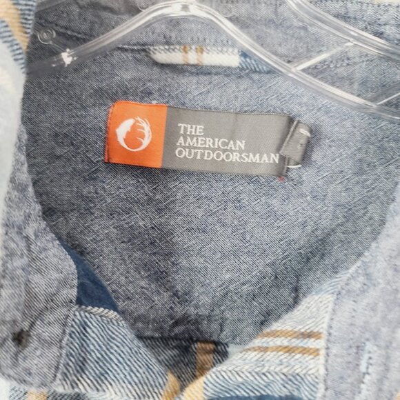 The American Outdoorsmen Men's Multicolor Plaid Button-Front Shirt Size XL - Picture 5 of 8